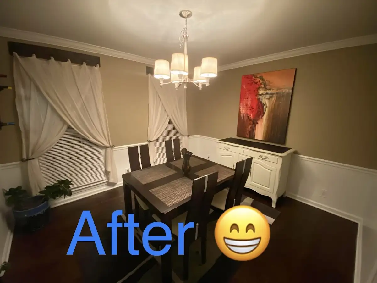 Professional dining room restoration after water damage in Craig